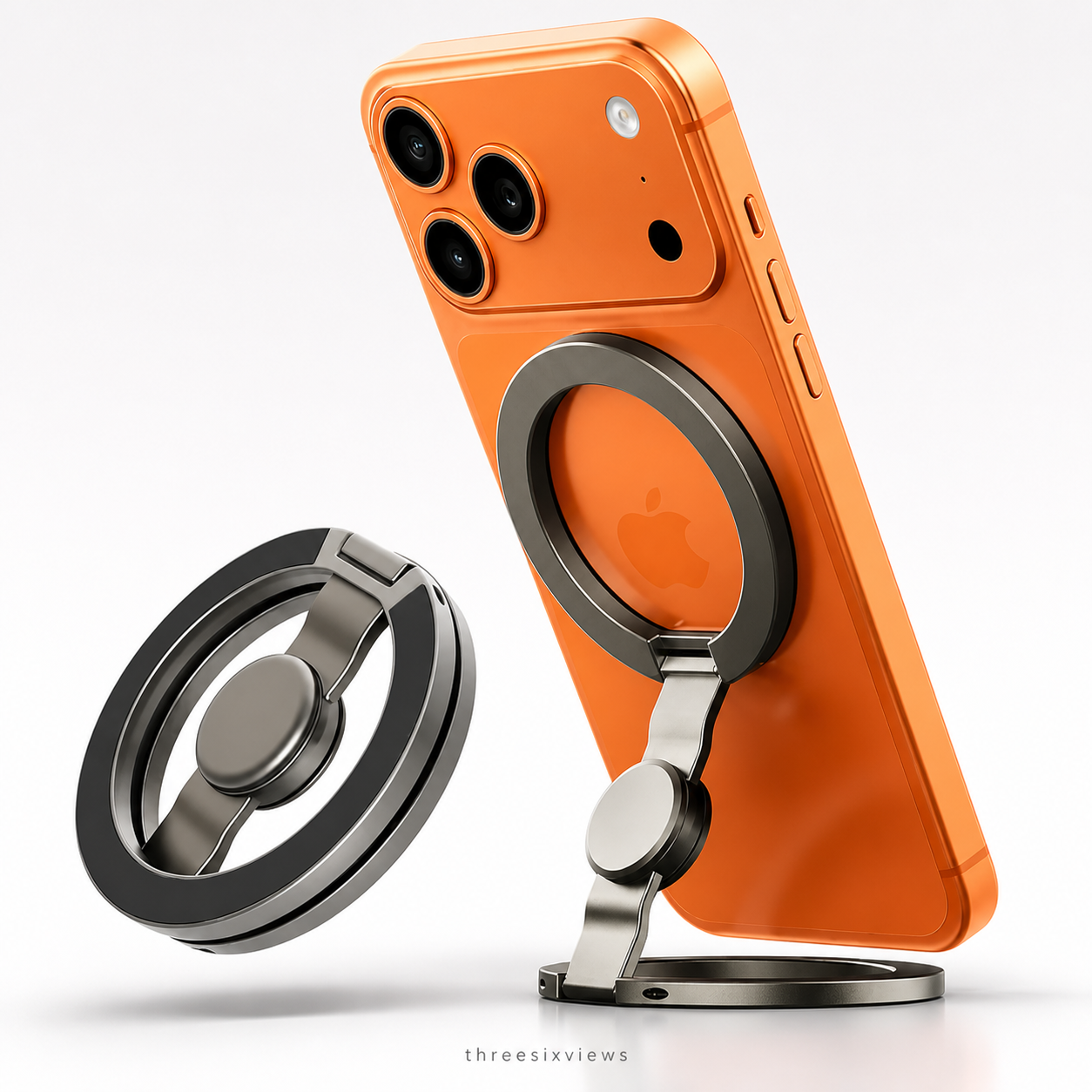 threesixviews SpinGrip 360 Magnetic Phone Stand & Fidget Spinner