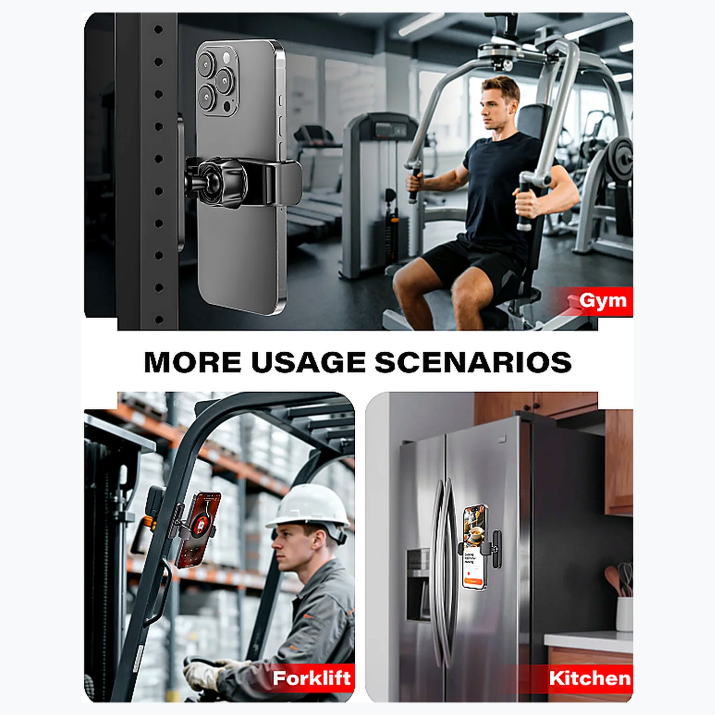 threesixviews MagMount 360 Magnetic Gym Phone Holder